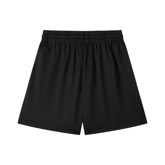 Mori White Mesh Drawstring Shorts - Rapper's Digest