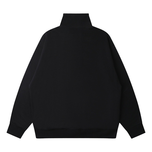 ECR Quarter-Zip Drop Shoulder Sweatshirt - Rapper's Digest