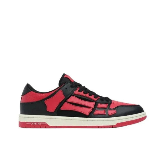 AMIRI Skel Top Low Low Top Skateboard Shoes Men's Red - Rapper's Digest