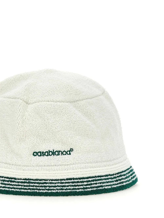 CASABLANCA Embroidered Bucket Hat for Men - Rapper's Digest