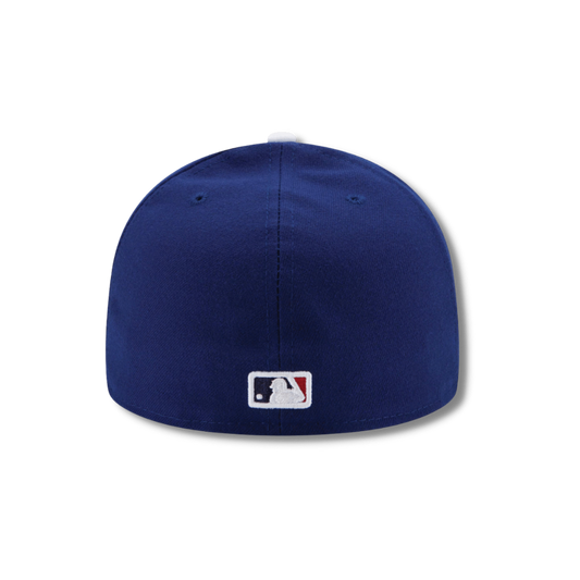 LA Dodgers SKI Mask fitted baseball hat - DUMBFRESHCO