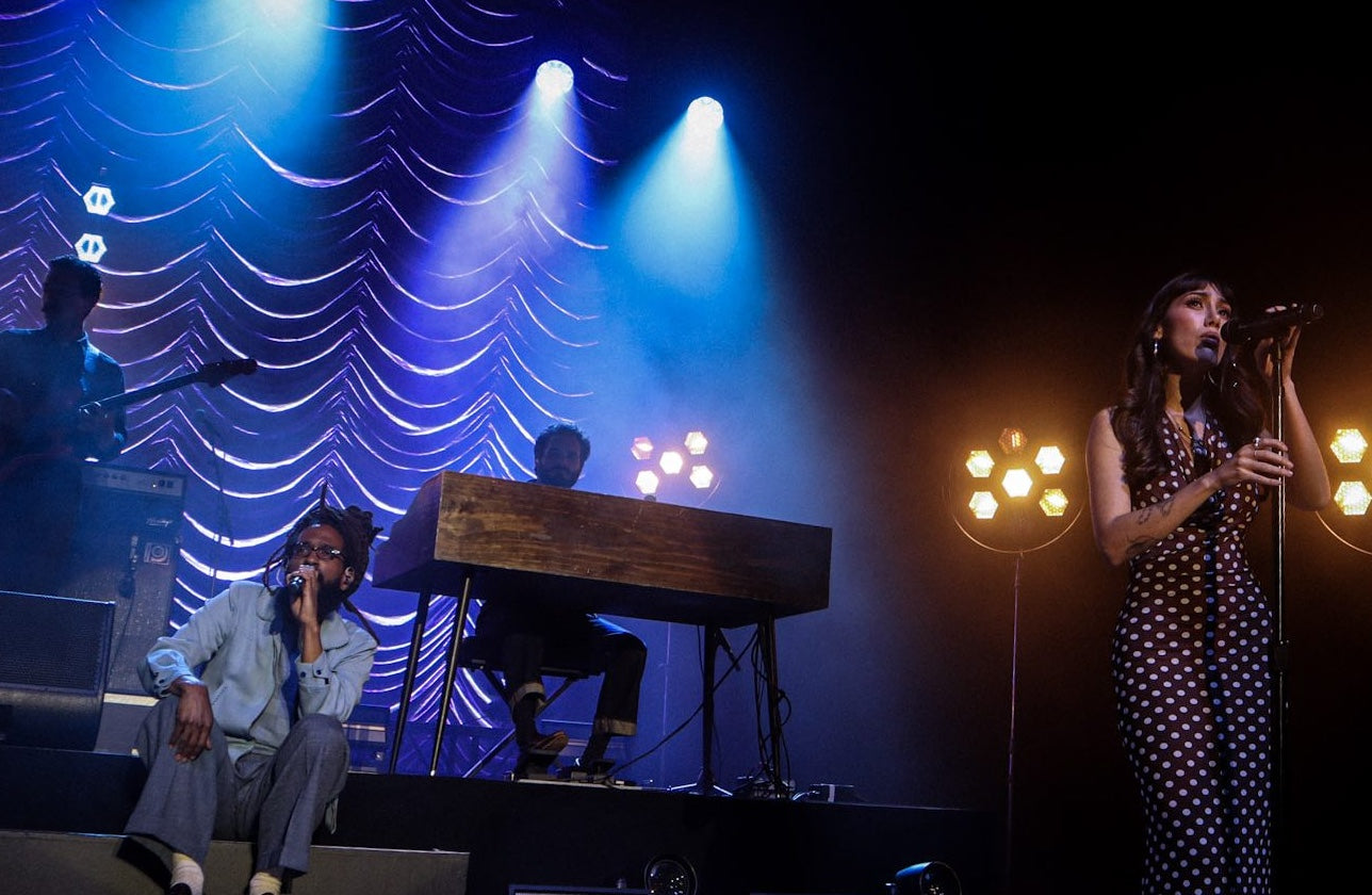 Thee Sacred Souls Bring Romance and Rhythm to the Greek Theatre