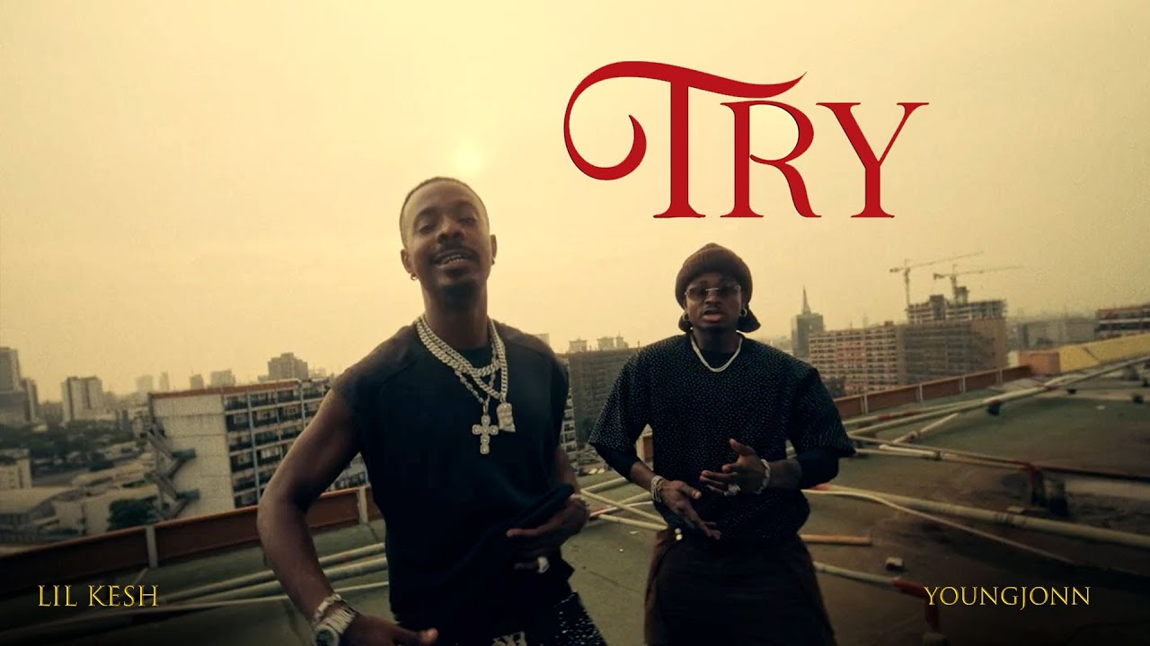 Lil Kesh feat Young Jonn - Try (Official Visualizer)