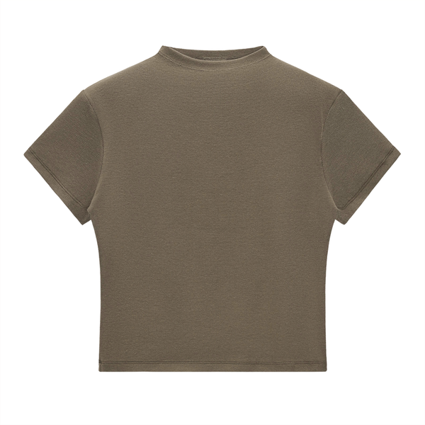 Essential Slim Fit Mock Neck T-Shirt - Rapper's Digest