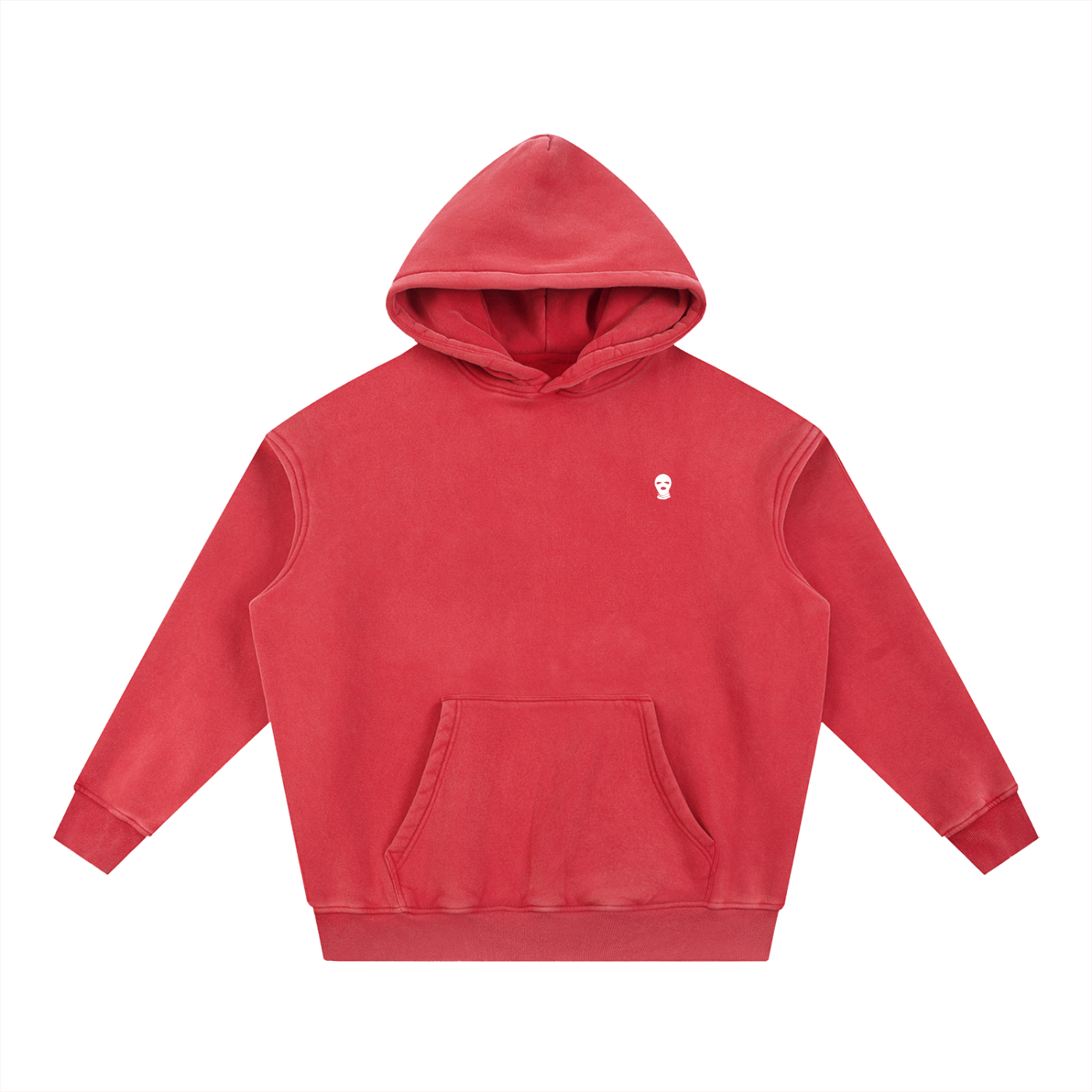 Snow Wash Fleece Oversize Hoodie - Rapper's Digest