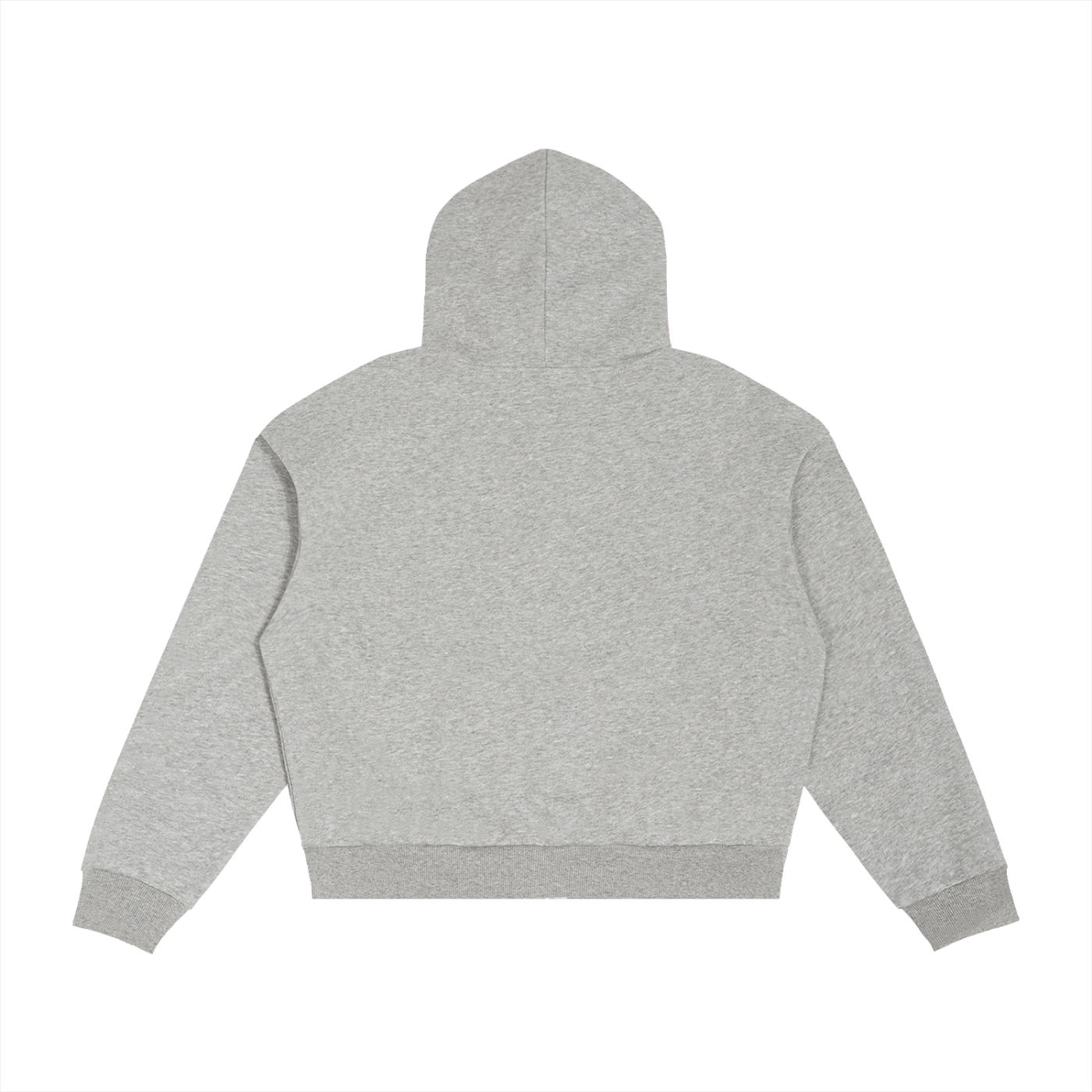 Contrast Plaid Boxy Zip Hoodie - Rapper's Digest