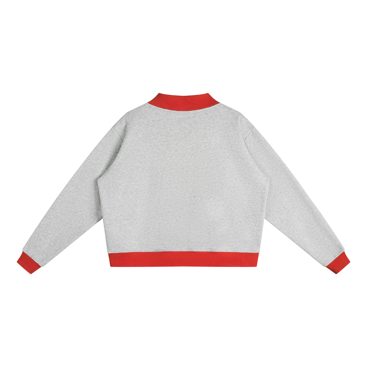 Mock Neck Crewneck Sweatshirt