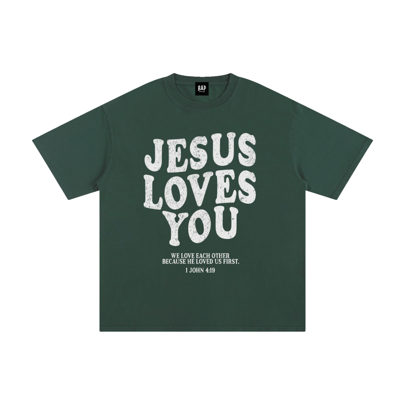 Jesus Loves You Cotton T-Shirt