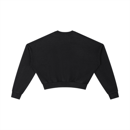 Vintage Washed Cropped Sweatshirt - Rapper's Digest