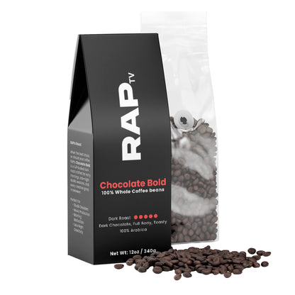 RAPtv | Chocolate Bold Coffee (Dark Roast)