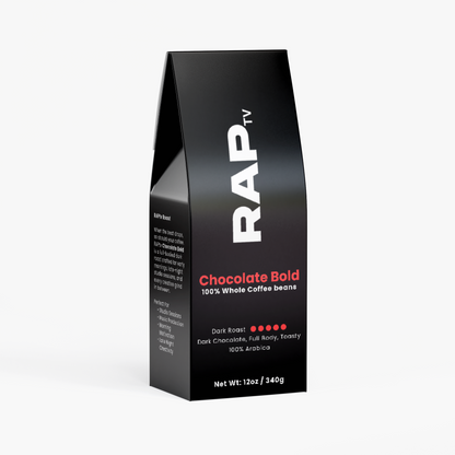 RAPtv | Chocolate Bold Coffee (Dark Roast)