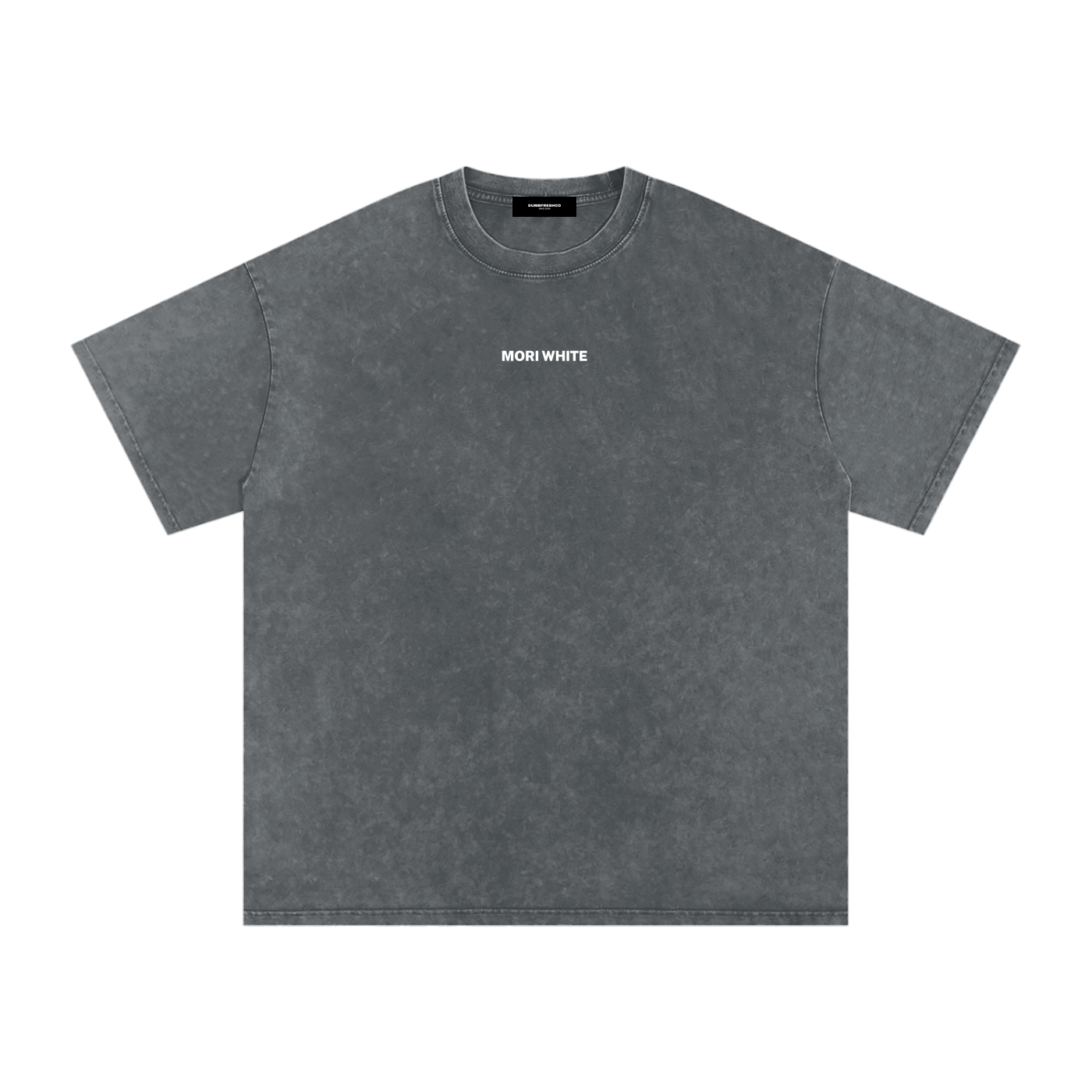 Mori White Washed Oversized Cotton T-Shirt - Rapper's Digest