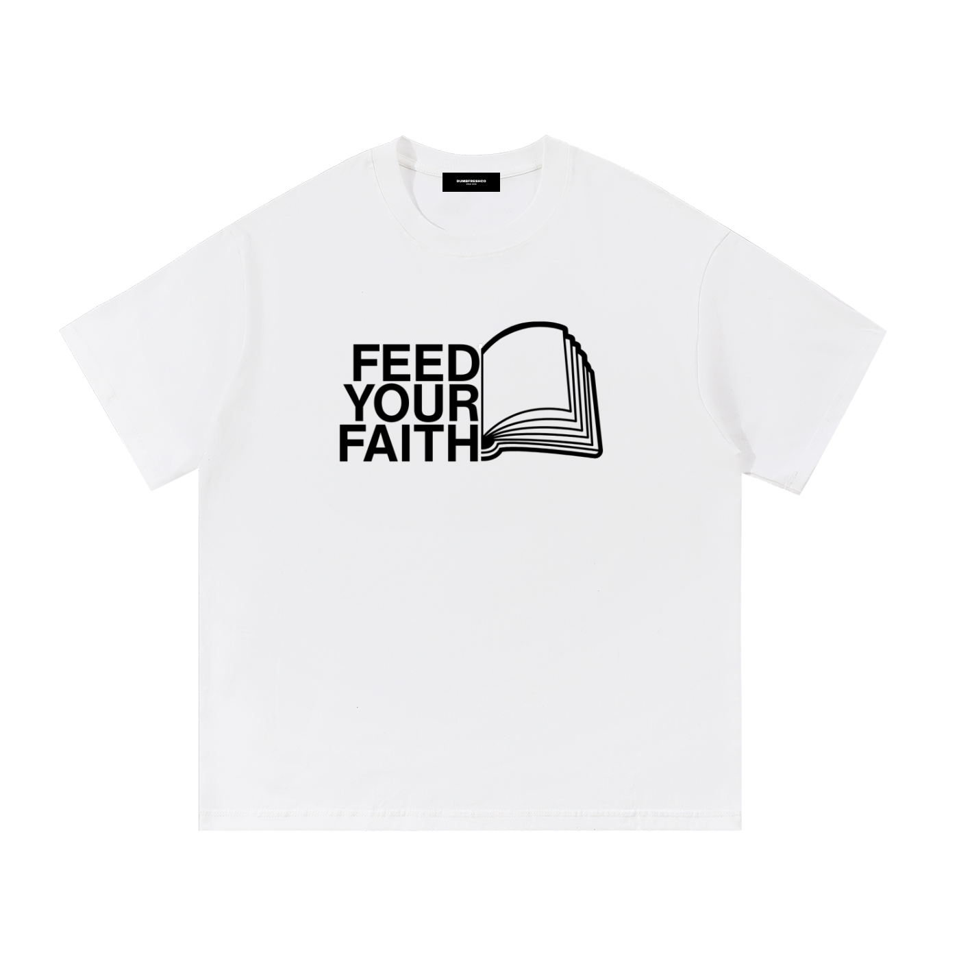 Feed Your Faith Cotton T-Shirt - Rapper's Digest