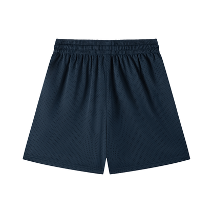 Mori White Mesh Drawstring Shorts - Rapper's Digest