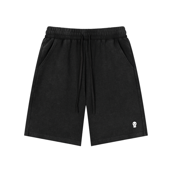 Mineral Wash Waffle Knit Shorts - Rapper's Digest