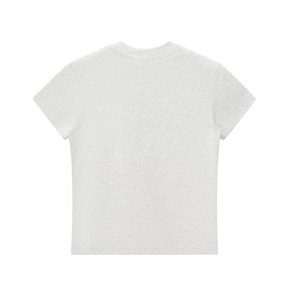Essential Bodycon Crewneck T-Shirt - Rapper's Digest