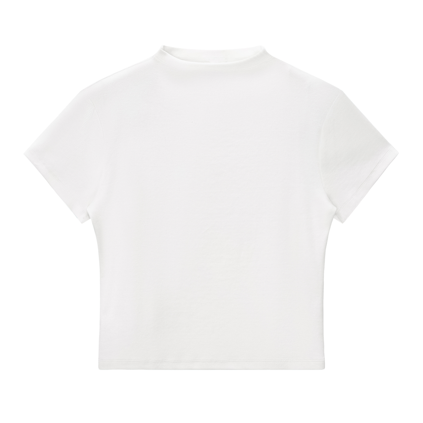 Essential Slim Fit Mock Neck T-Shirt - Rapper's Digest