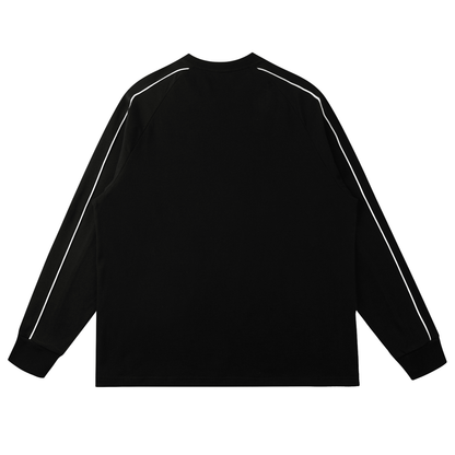 Mori White Raglan Sweatshirt - Rapper's Digest