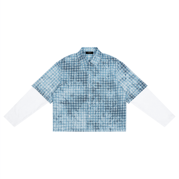 Vintage Wash Plaid Short Sleeve Shirt - Rapper's Digest