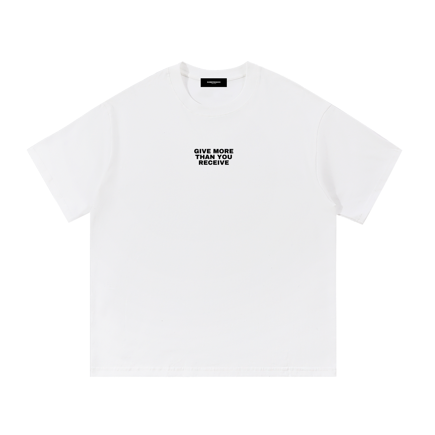 Give More Cotton T-Shirt - Rapper's Digest