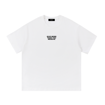 Give More Cotton T-Shirt - Rapper's Digest