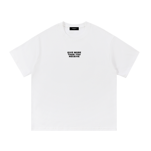 Give More Cotton T-Shirt - Rapper's Digest