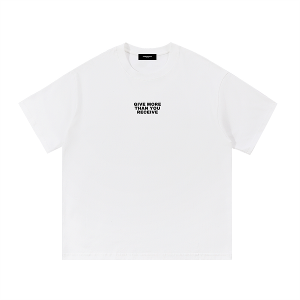 Give More Cotton T-Shirt - Rapper's Digest