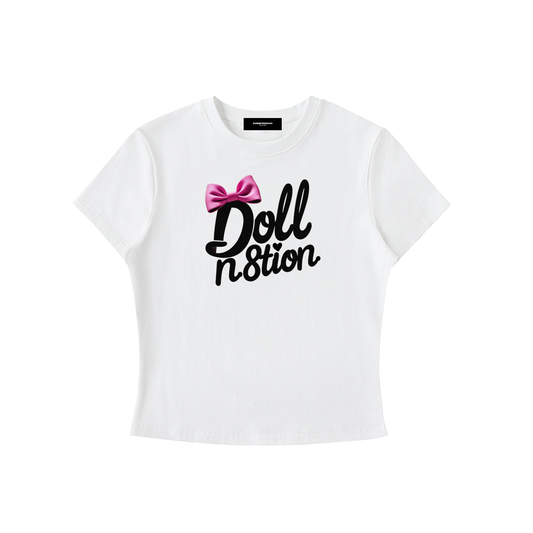 Doll N8tion Bodycon Crewneck T-Shirt - Rapper's Digest