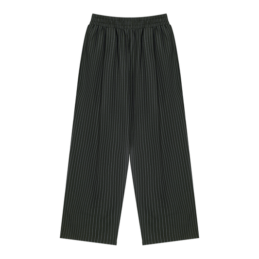 Striped Pleated Pants
