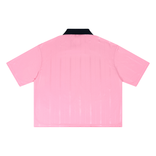 Striped Boxy Soccer Jersey - Rapper's Digest