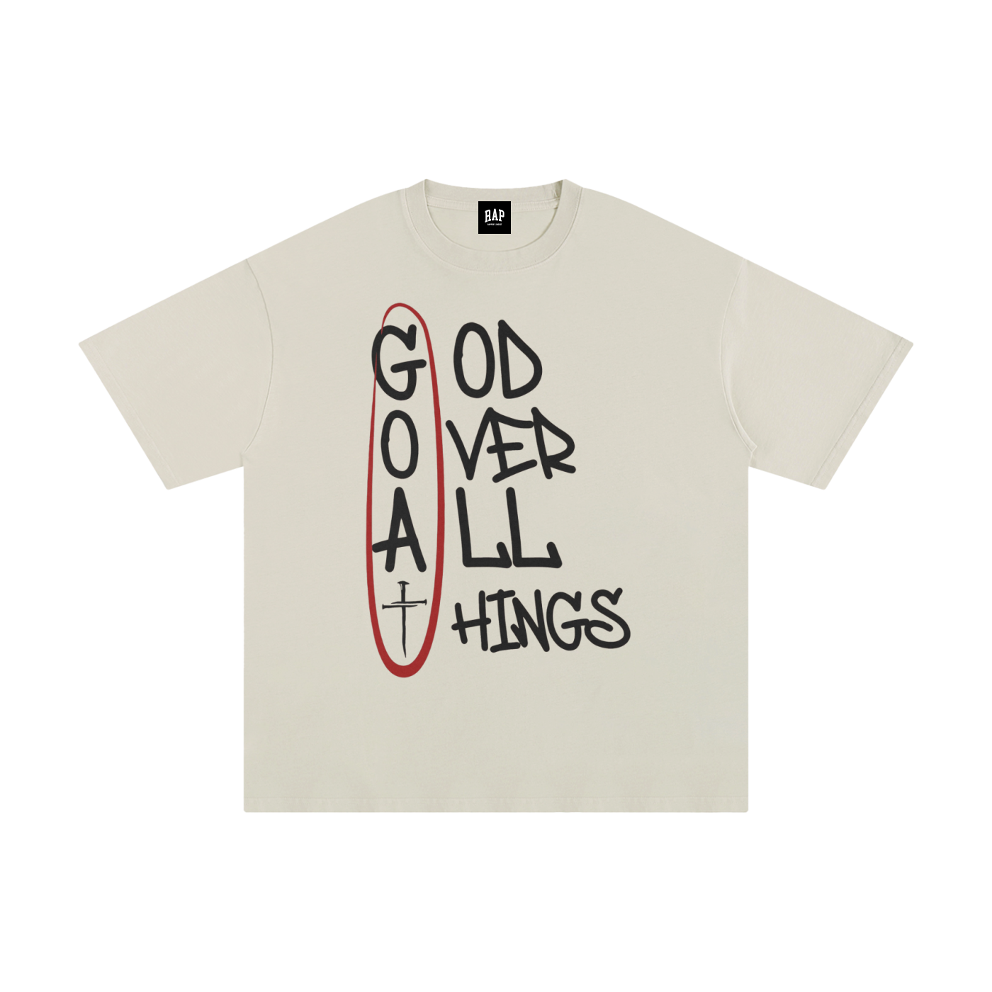 God Over All Cotton T-Shirt