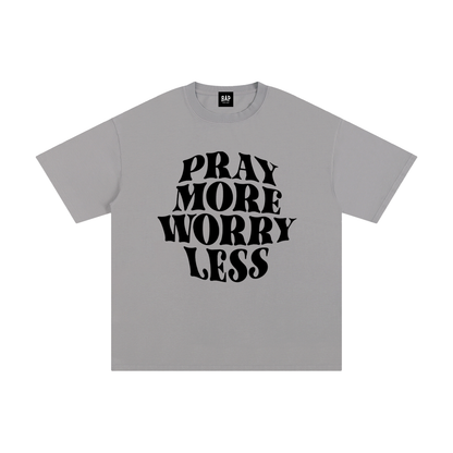 Pray More Cotton T-Shirt