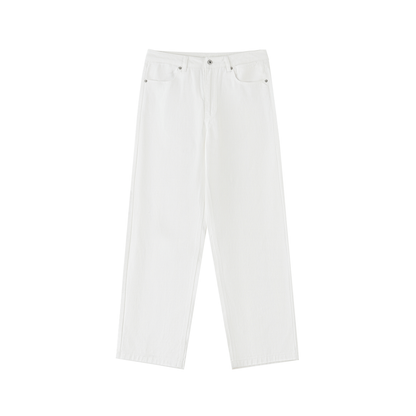 Heavyweight Cotton Straight-Leg Pants