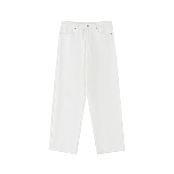 Heavyweight Cotton Straight-Leg Pants - Rapper's Digest