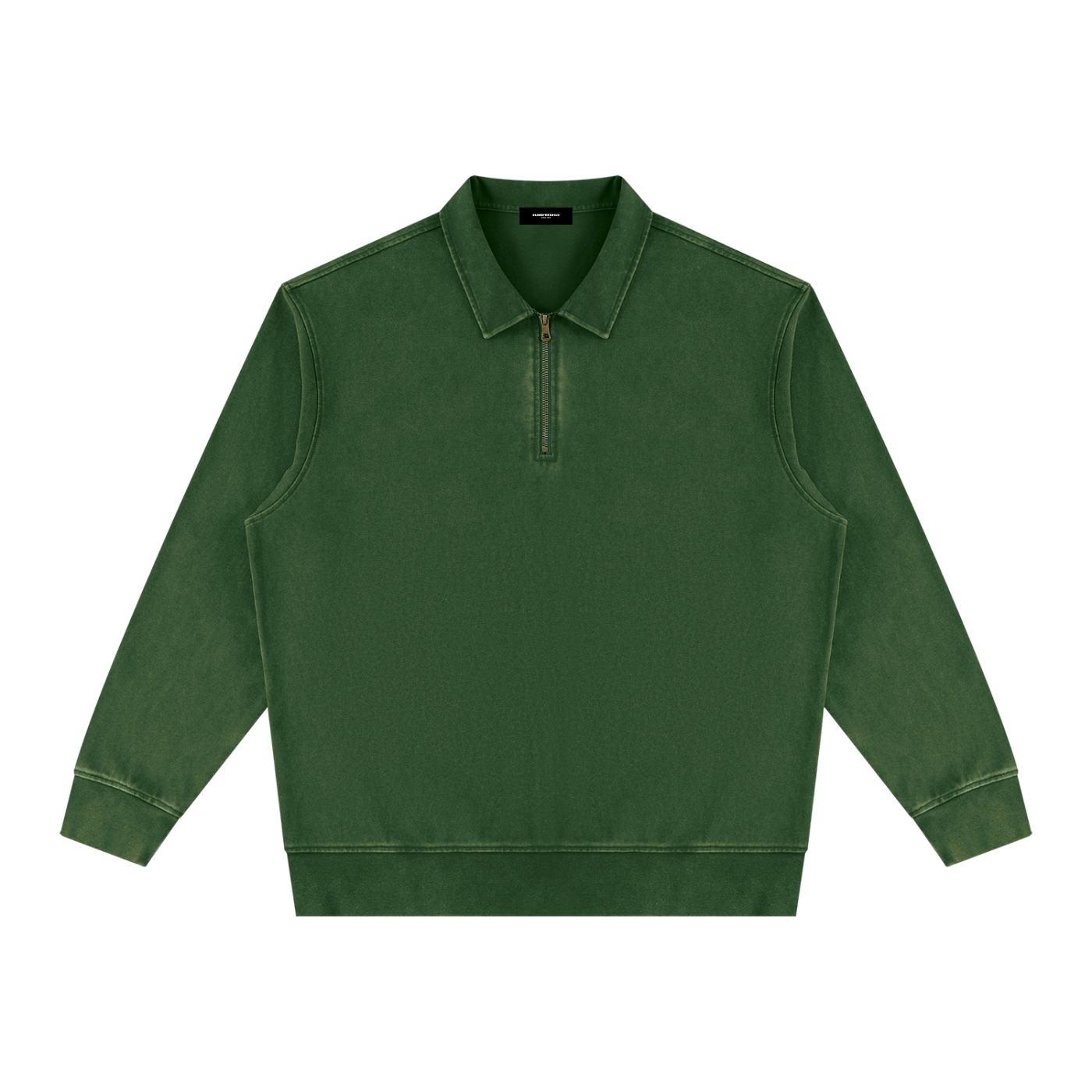 Vintage Wash Quarter-Zip Sweatshirt
