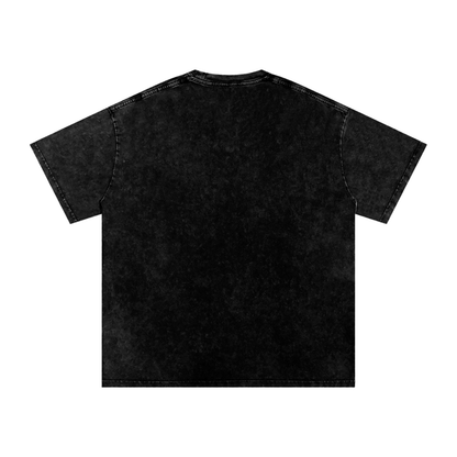 Mori White Washed Oversized Cotton T-Shirt - Rapper's Digest
