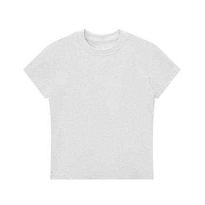 Essential Bodycon Crewneck T-Shirt - Rapper's Digest