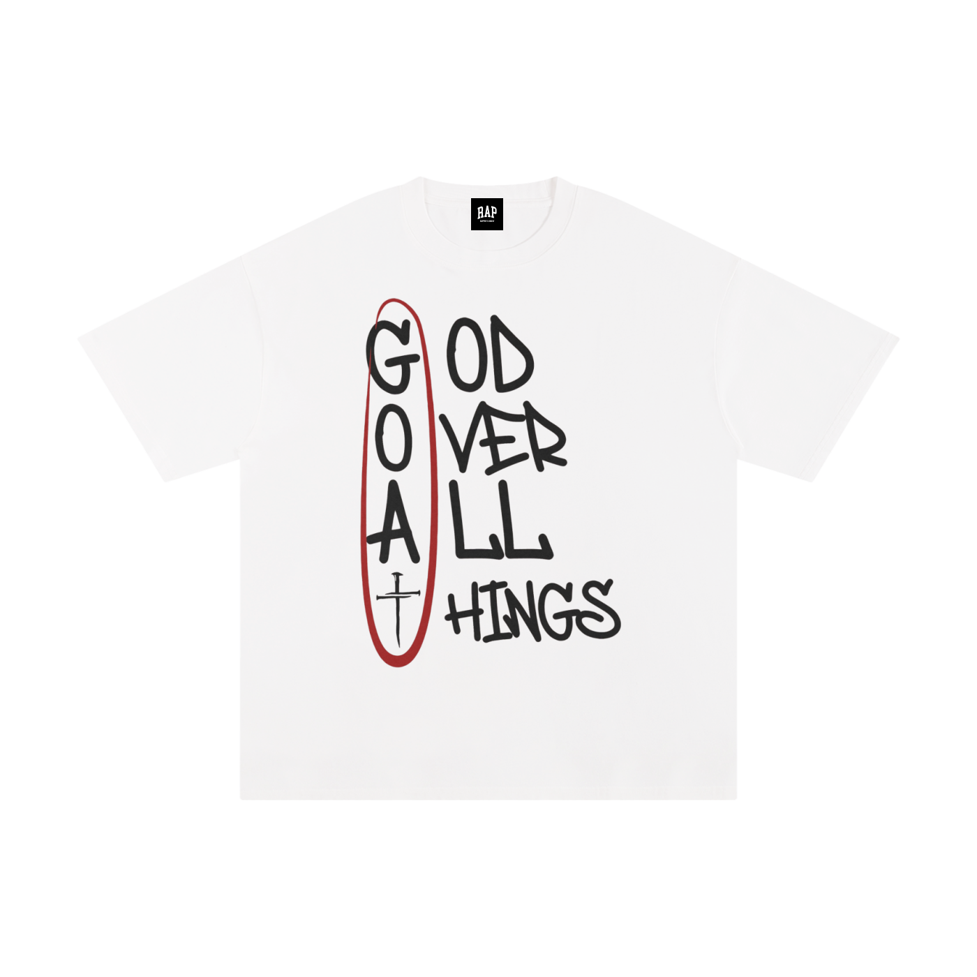 God Over All Cotton T-Shirt