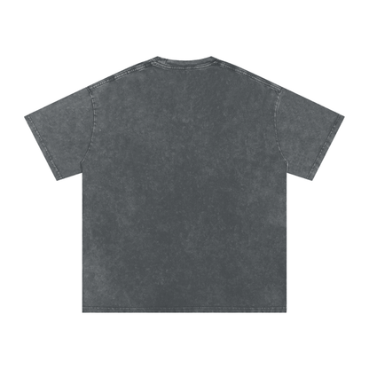 Mori White Washed Oversized Cotton T-Shirt - Rapper's Digest