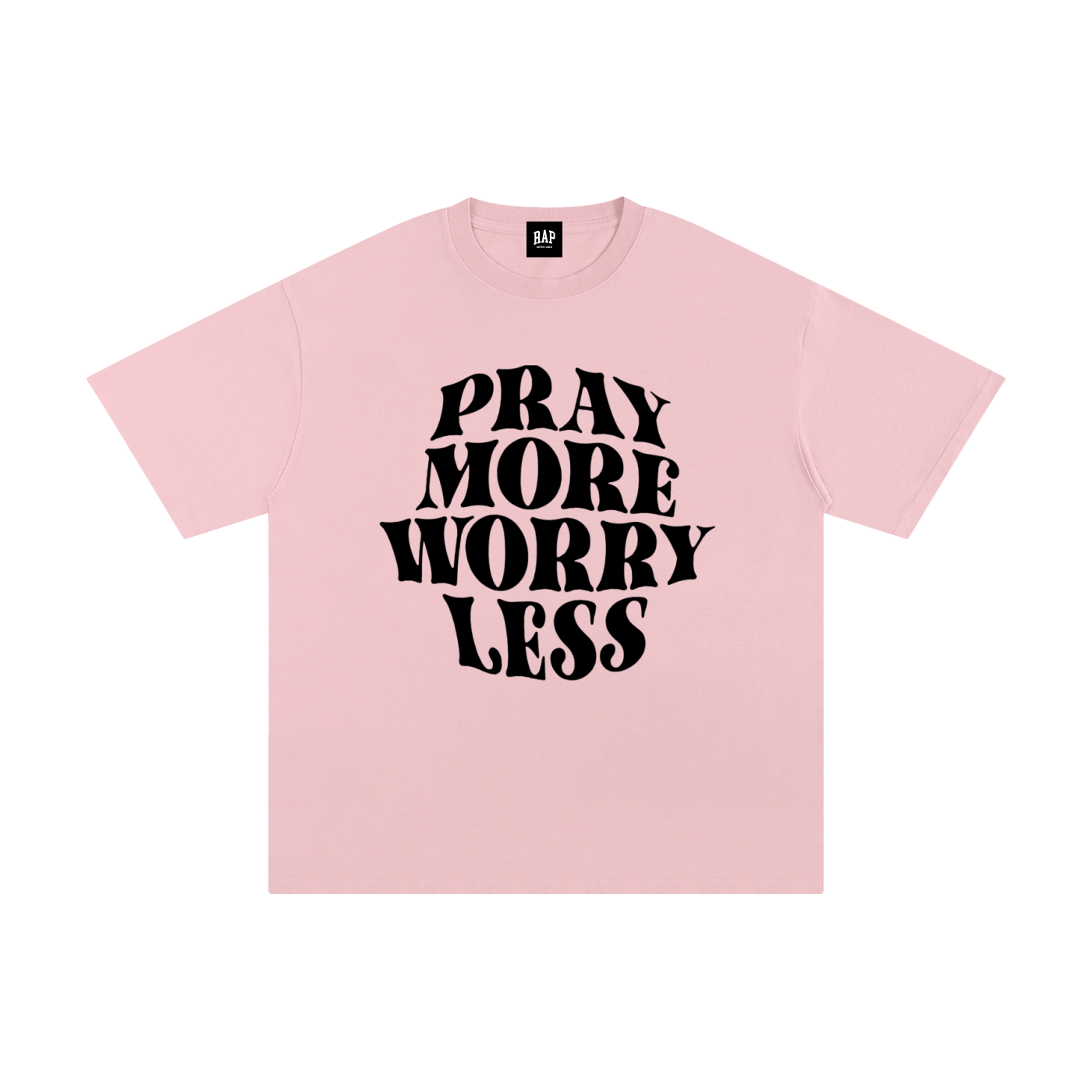 Pray More Cotton T-Shirt