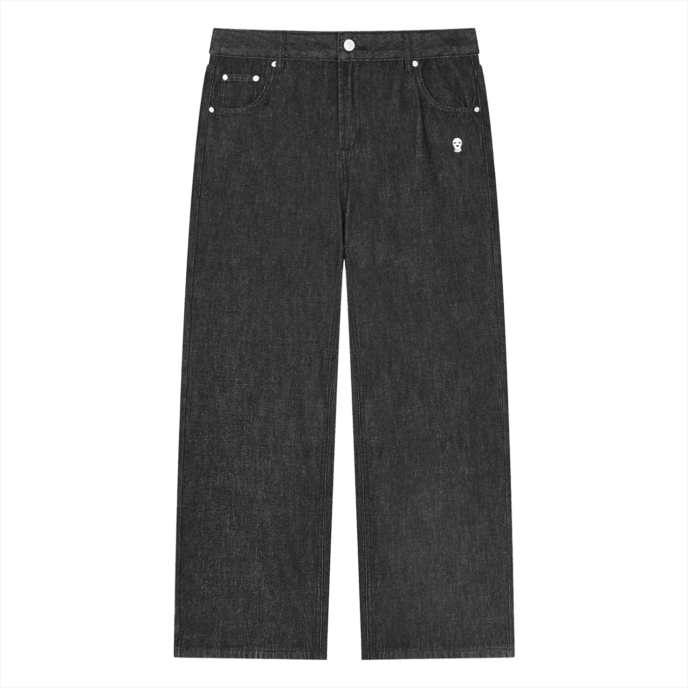 Vintage Wash Straight Leg Jeans - Rapper's Digest