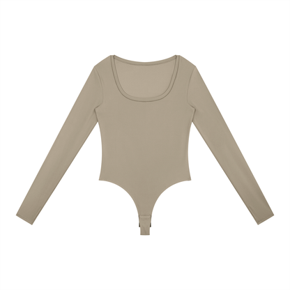 Tight Long Sleeve Yoga Bodysuit