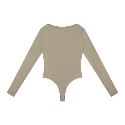 Tight Long Sleeve Yoga Bodysuit
