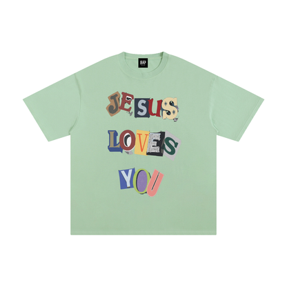 Jesus Loves Cotton T-Shirt