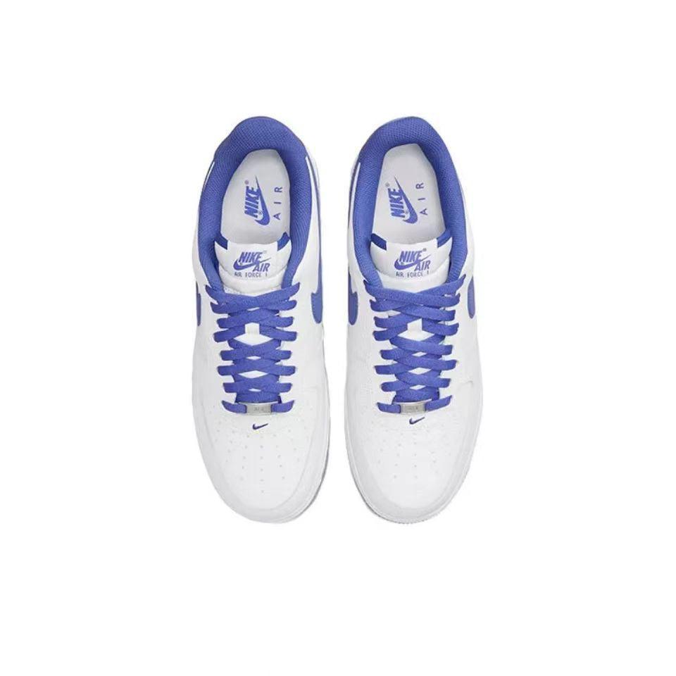 Nike Air Force 1 'Casual Shoe White Medium Blue'