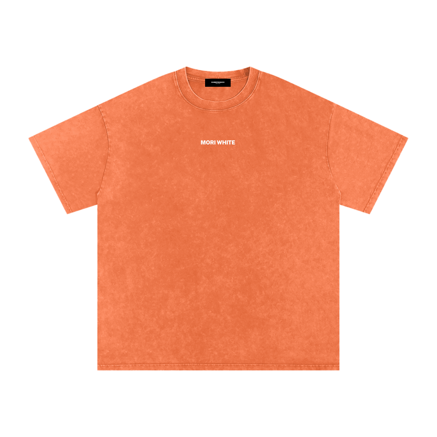 Mori White Washed Oversized Cotton T-Shirt - Rapper's Digest