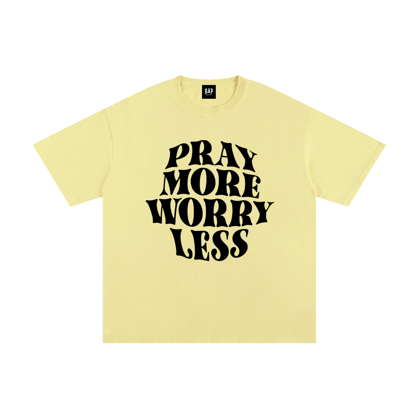 Pray More Cotton T-Shirt