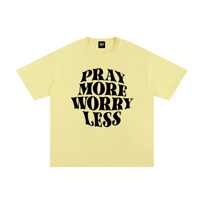 Pray More Cotton T-Shirt