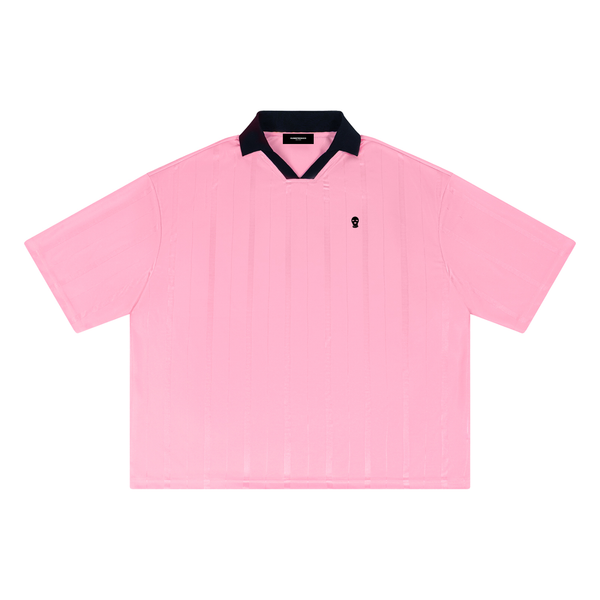 Striped Boxy Soccer Jersey - Rapper's Digest