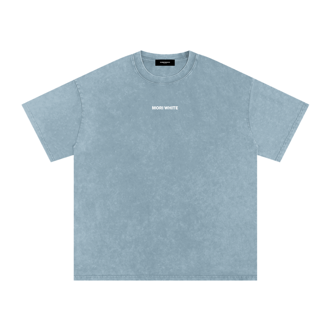Mori White Washed Oversized Cotton T-Shirt - Rapper's Digest